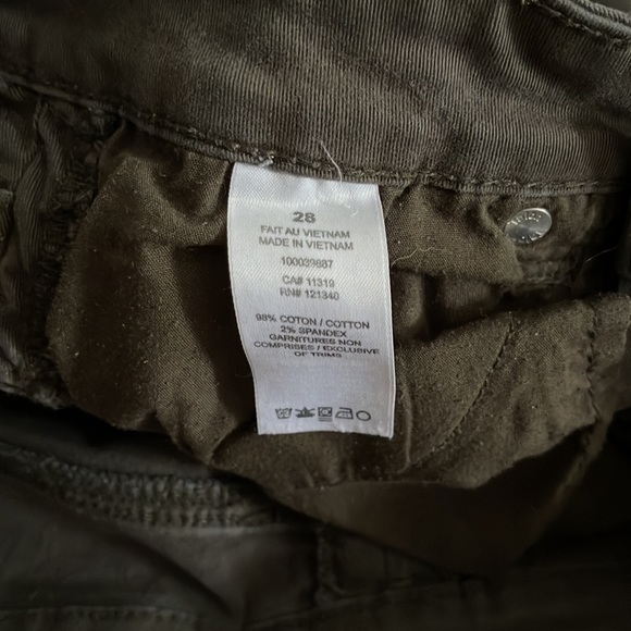 Dynamite Denim Kate - Army Green w/ Black Stripe - Picture 3 of 6